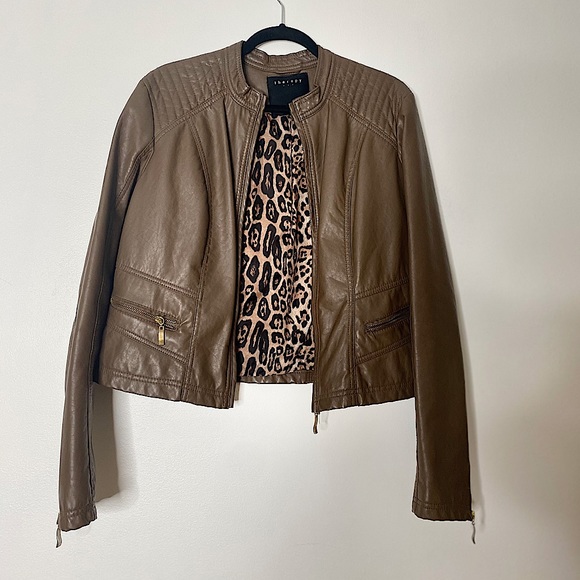 Therapy Leather Jacket in Brown 😻 - Picture 4 of 4